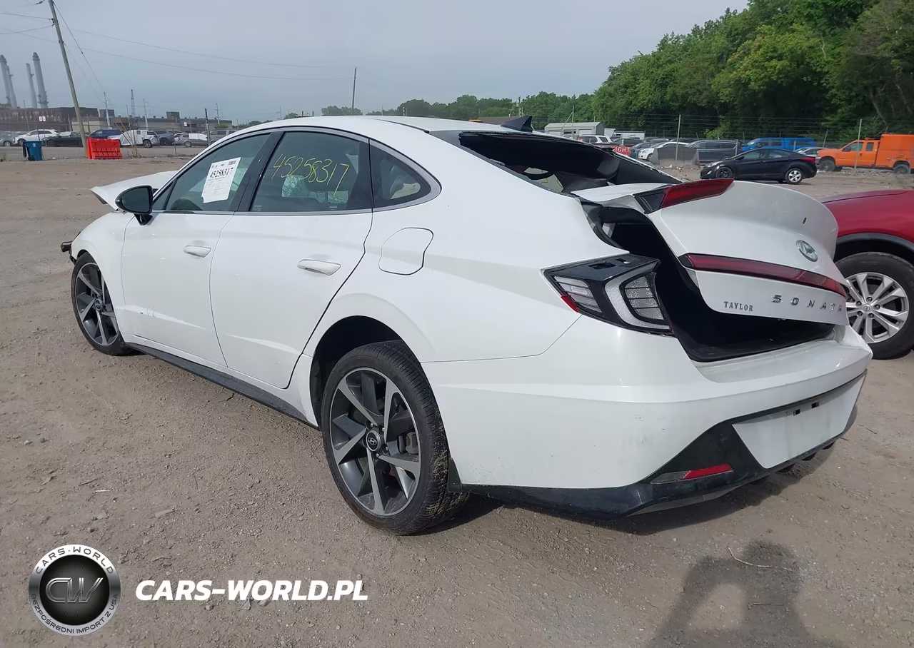 2021 Hyundai Sonata Sel Plus VIN:5NPEJ4J23MH102511 - 3