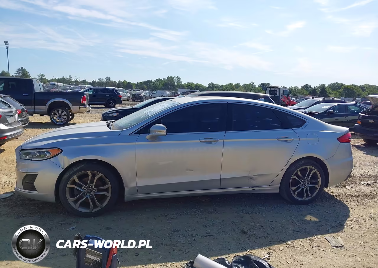 2019 Ford Fusion Sel VIN:3FA6P0CD5KR233417 - 14