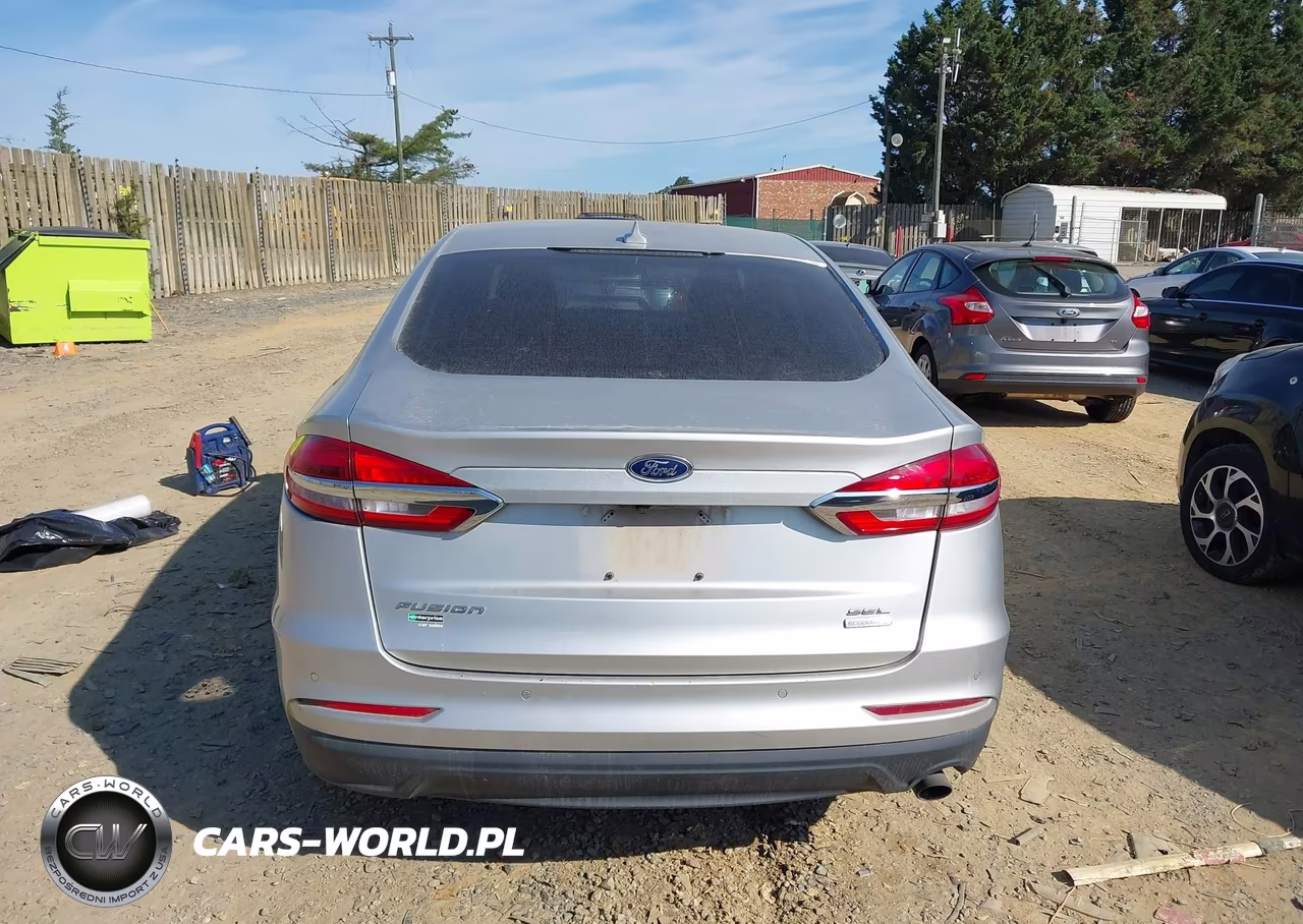 2019 Ford Fusion Sel VIN:3FA6P0CD5KR233417 - 16