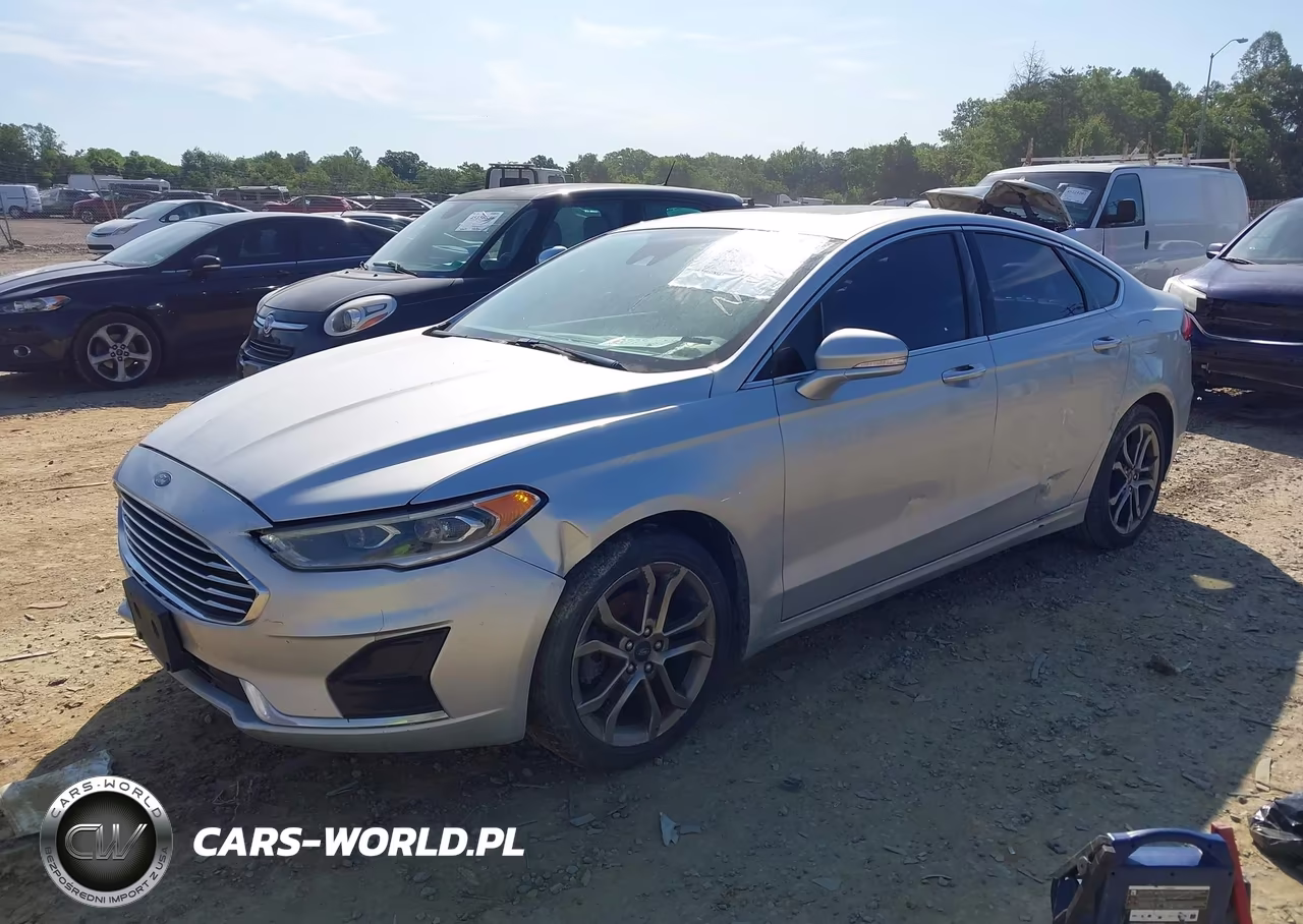 2019 Ford Fusion Sel VIN:3FA6P0CD5KR233417 - 2