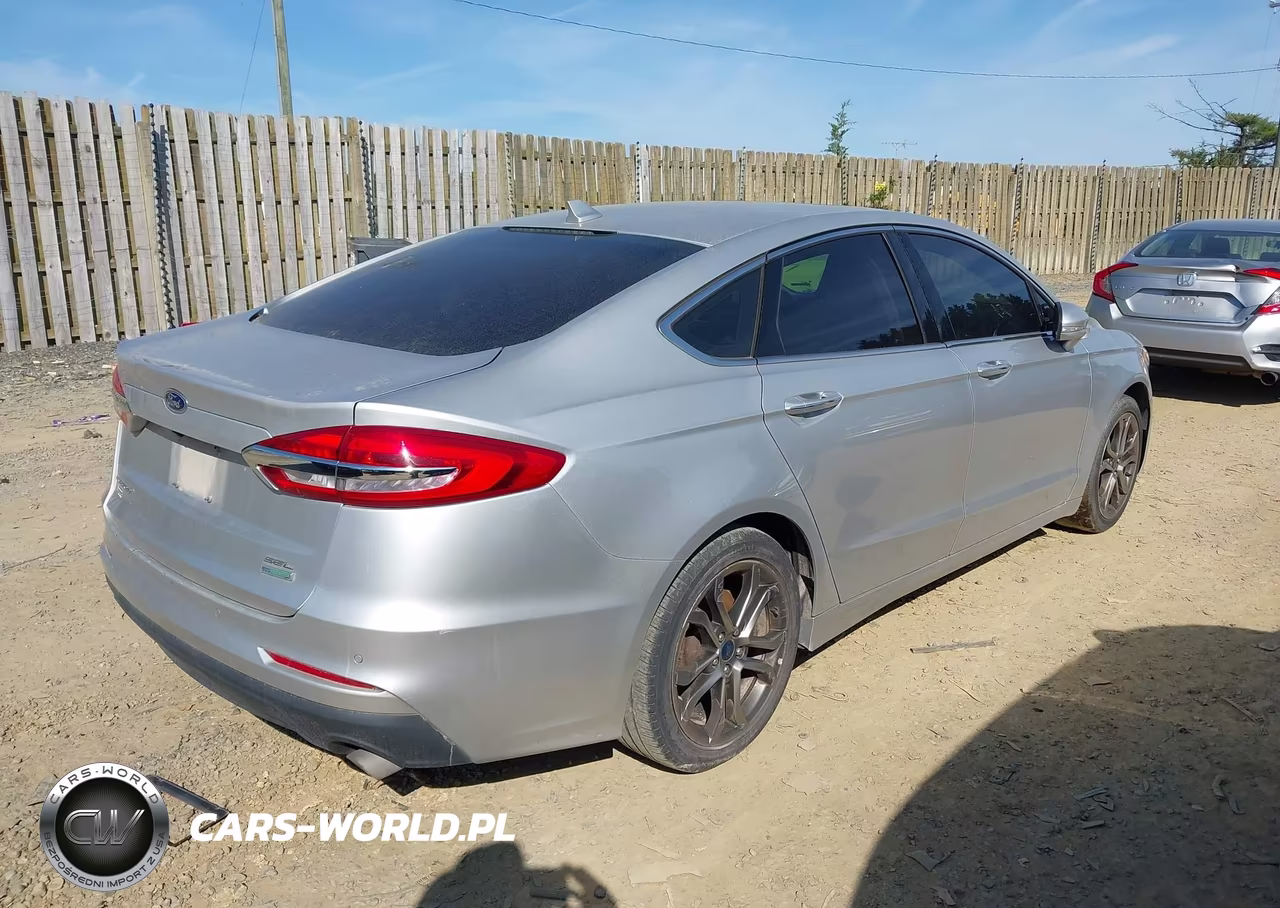 2019 Ford Fusion Sel VIN:3FA6P0CD5KR233417 - 4