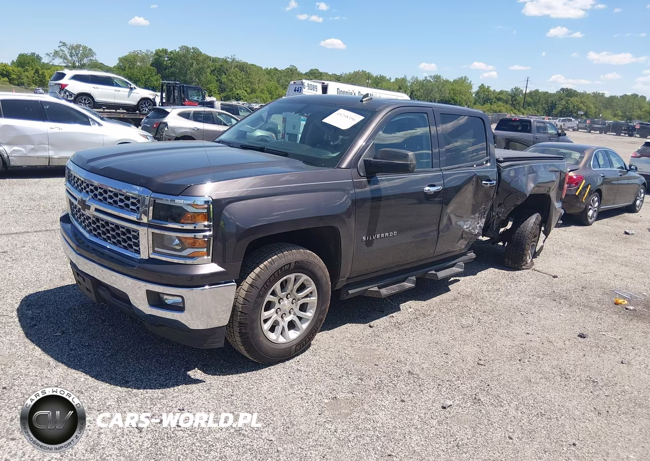 2014 Chevrolet Silverado 1500 1Lt VIN:3GCPCREH6EG293267 - 2