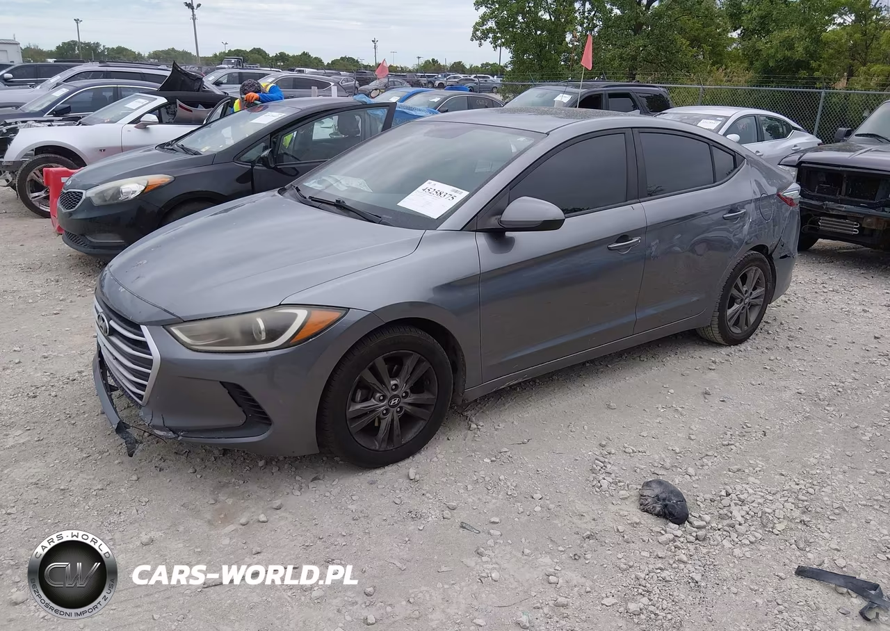 2018 Hyundai Elantra Sel VIN:5NPD84LF0JH250943 - 2