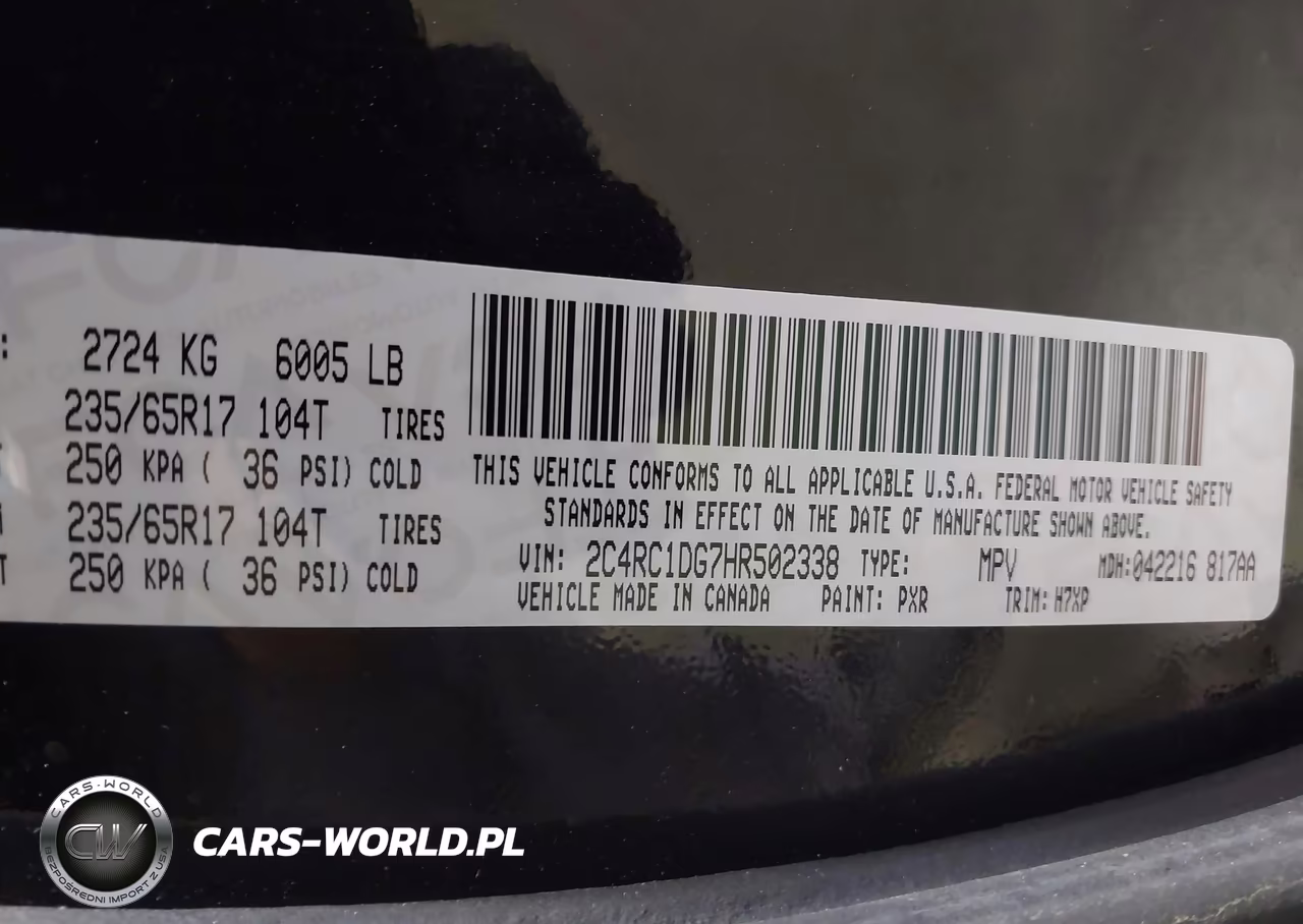 2017 Chrysler Pacifica Touring VIN:2C4RC1DG7HR502338 - 9