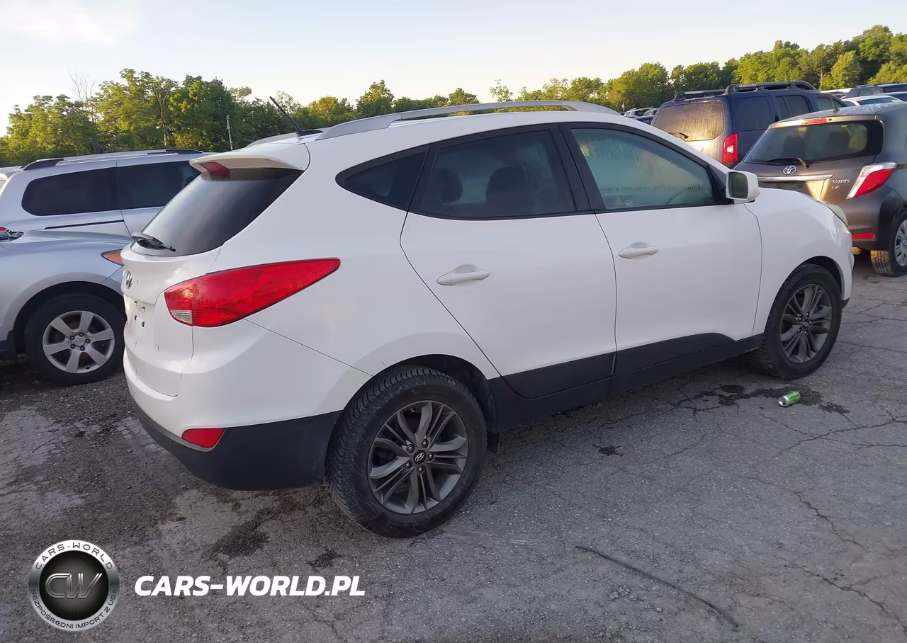 2014 Hyundai Tucson Se VIN:KM8JU3AG8EU893018 - 4