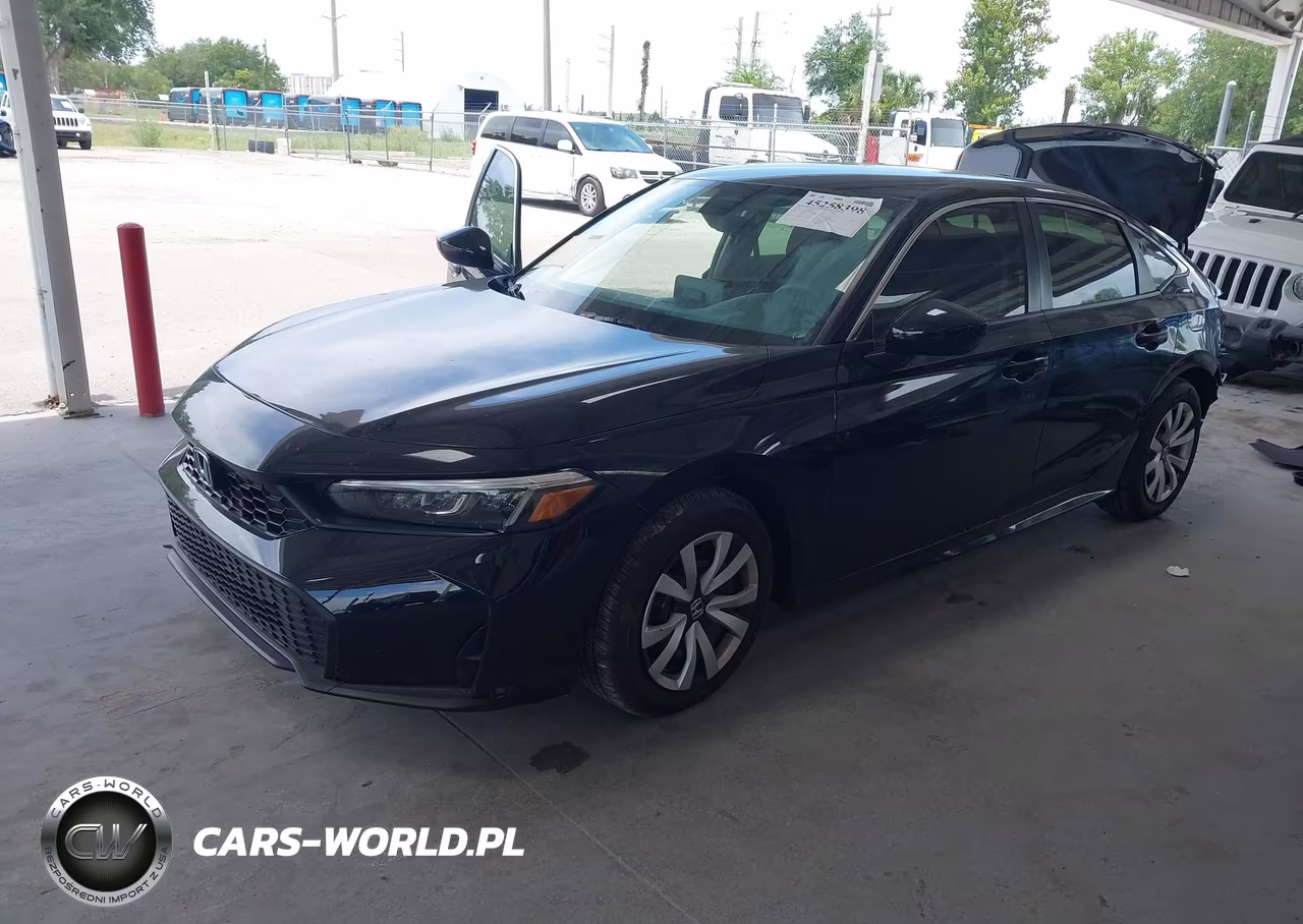 2026 Honda Civic Lx VIN:2HGFE2F27TH517006 - 2