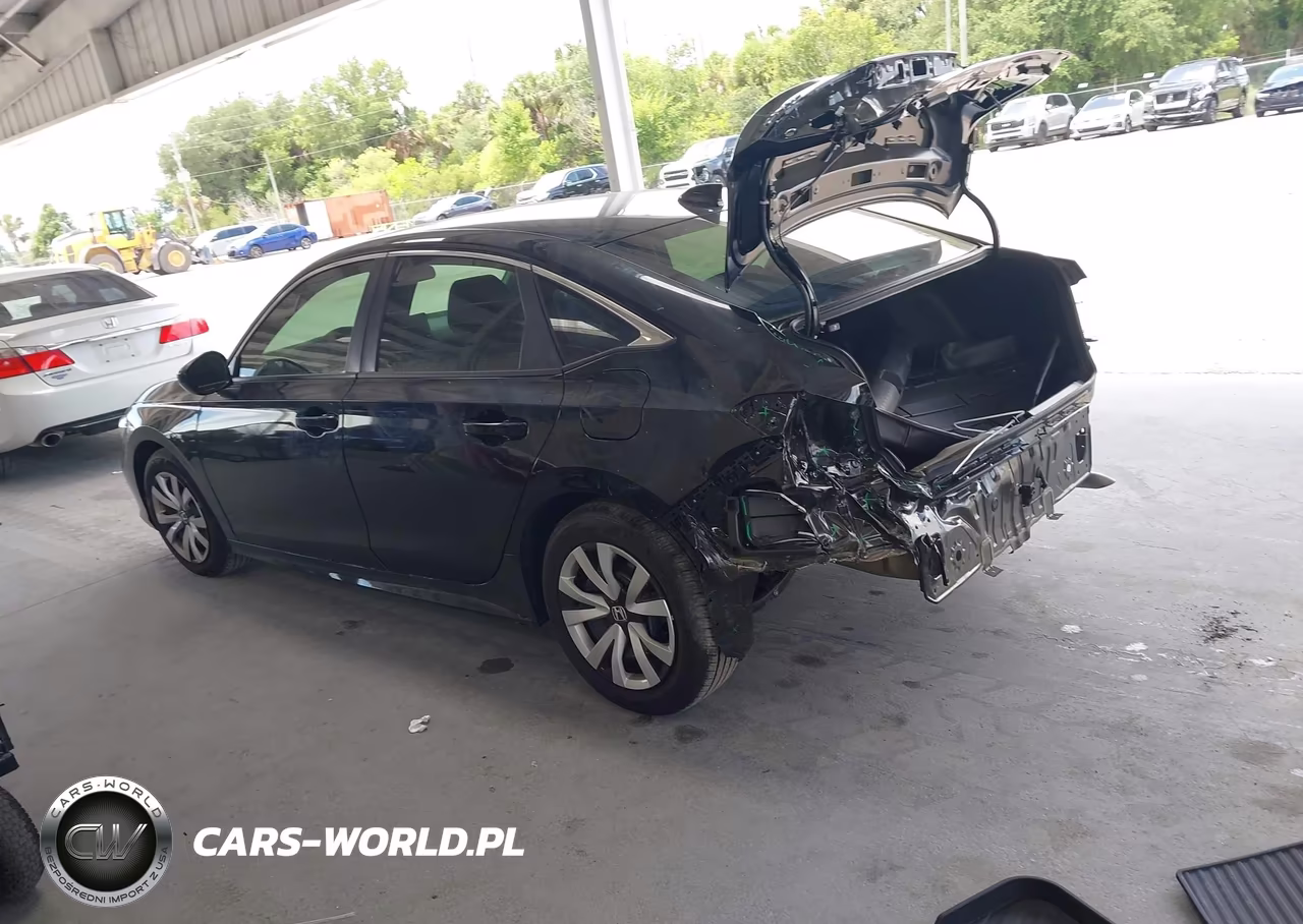 2026 Honda Civic Lx VIN:2HGFE2F27TH517006 - 3