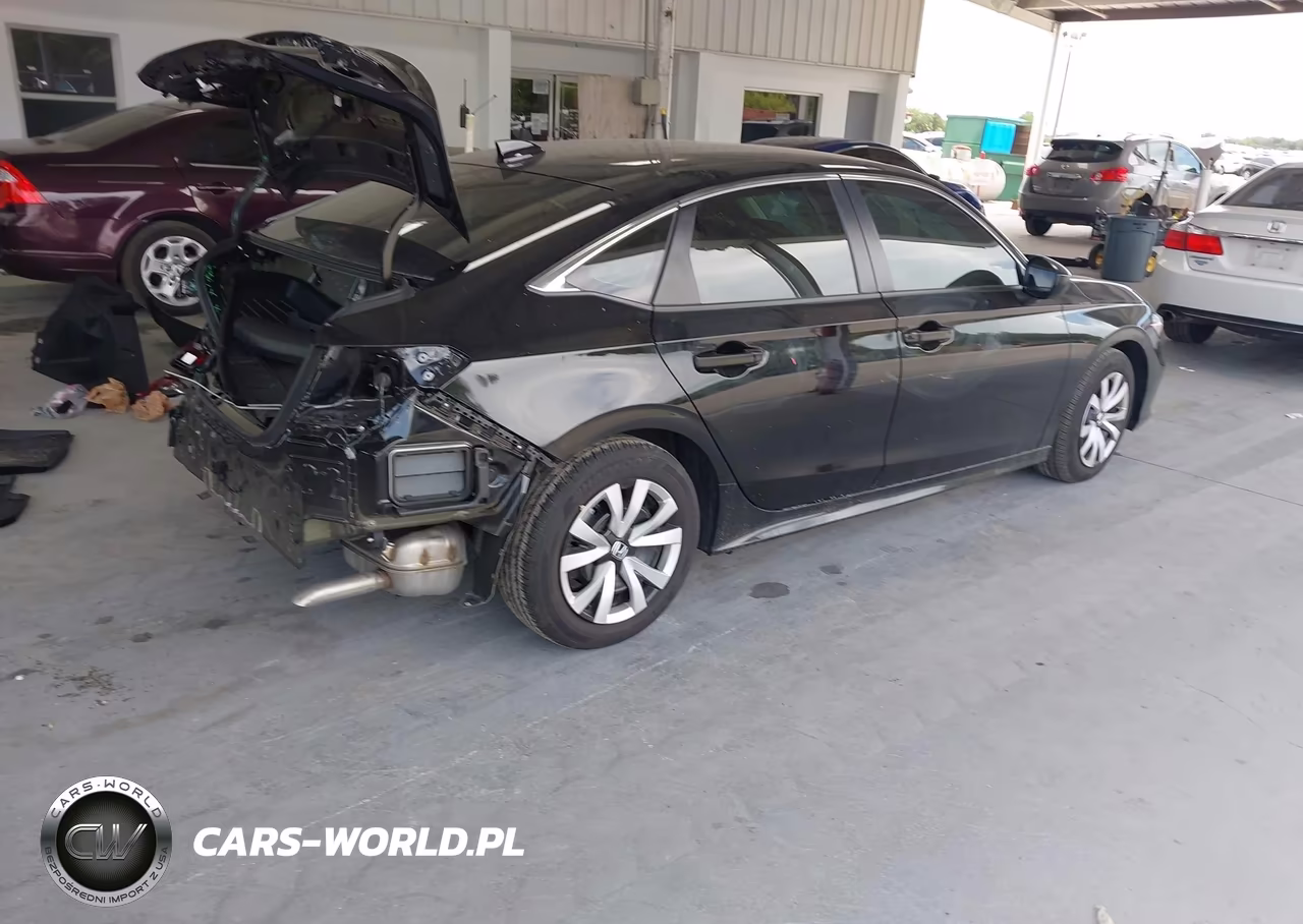 2026 Honda Civic Lx VIN:2HGFE2F27TH517006 - 4