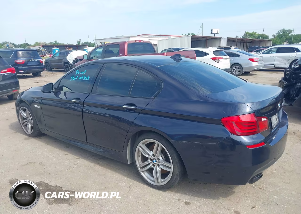 2013 BMW 550I VIN:WBAFR9C5XDDX80578 - 3