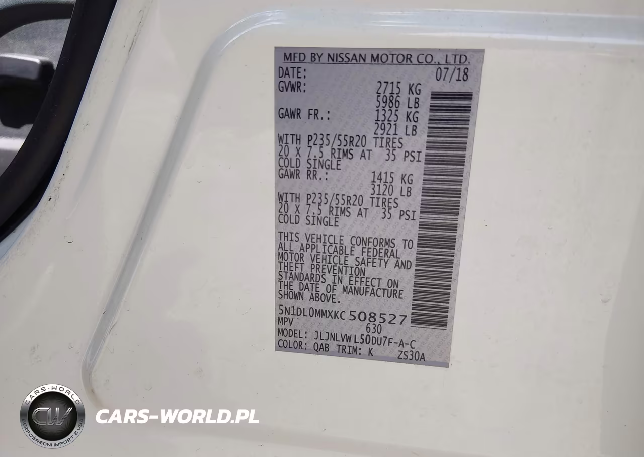 2019 Infiniti Qx60 Luxe VIN:5N1DL0MMXKC508527 - 9