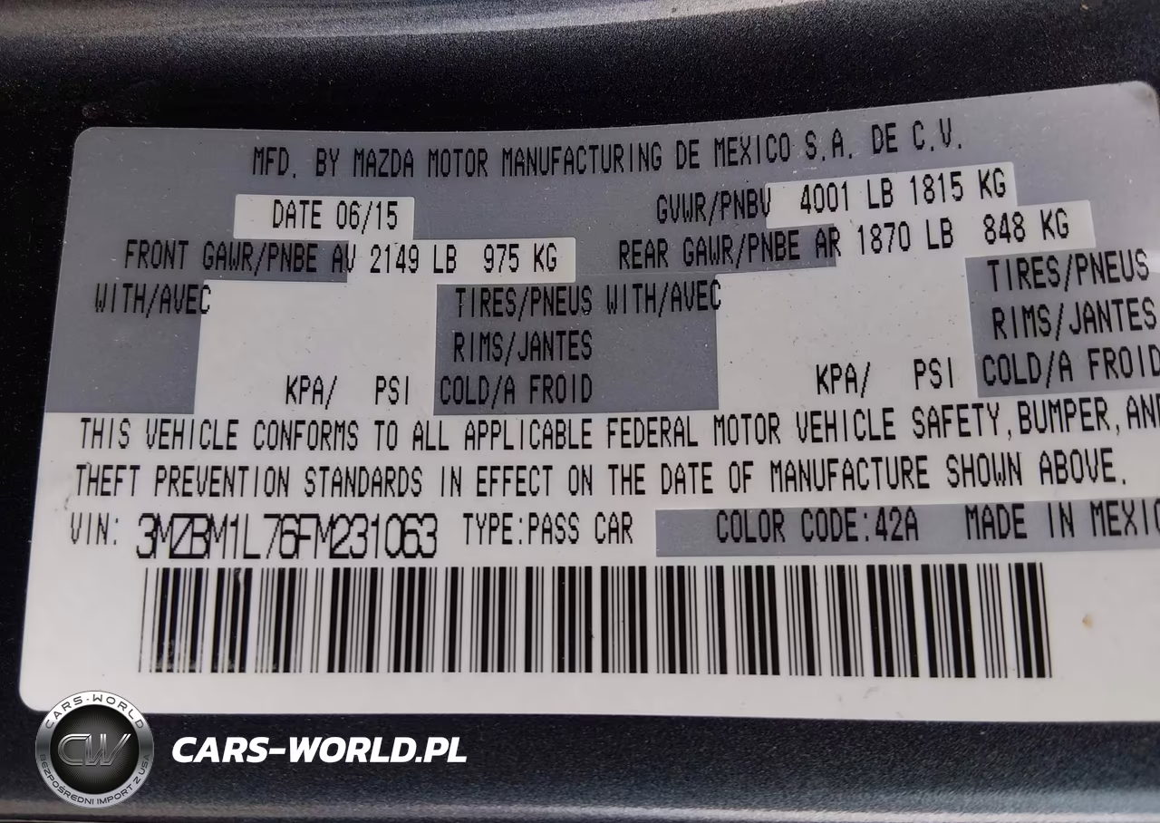 2015 Mazda Mazda3 I Touring VIN:3MZBM1L76FM231063 - 9