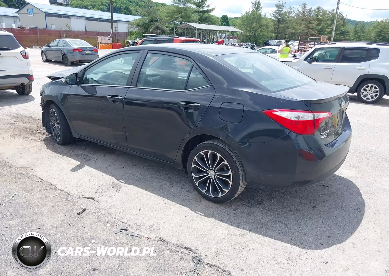 2015 Toyota Corolla S Plus VIN:2T1BURHE6FC319127 - 3