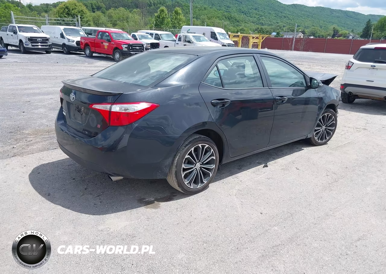 2015 Toyota Corolla S Plus VIN:2T1BURHE6FC319127 - 4