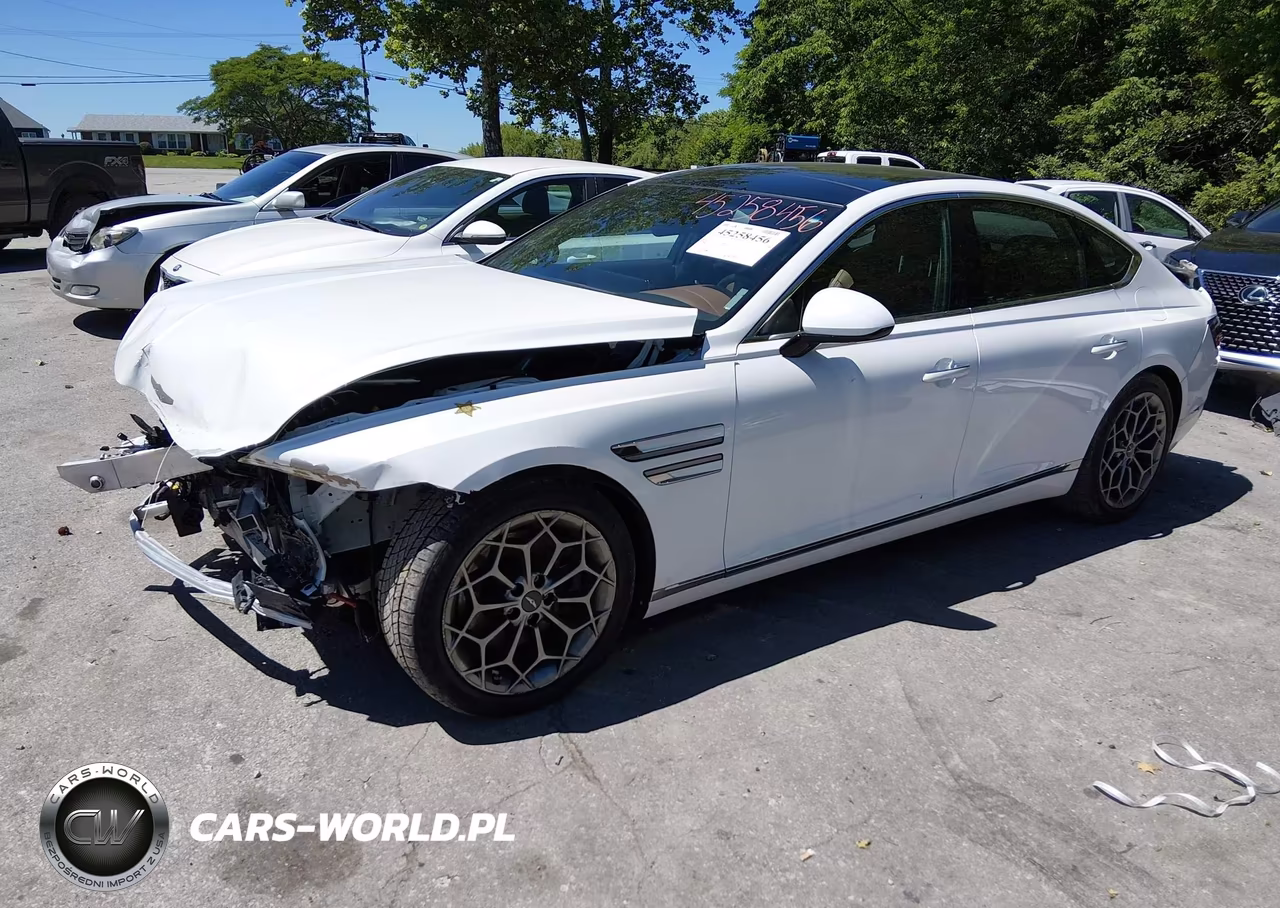 2021 Genesis G80 2.5T Awd VIN:KMTGB4SC2MU048834 - 2
