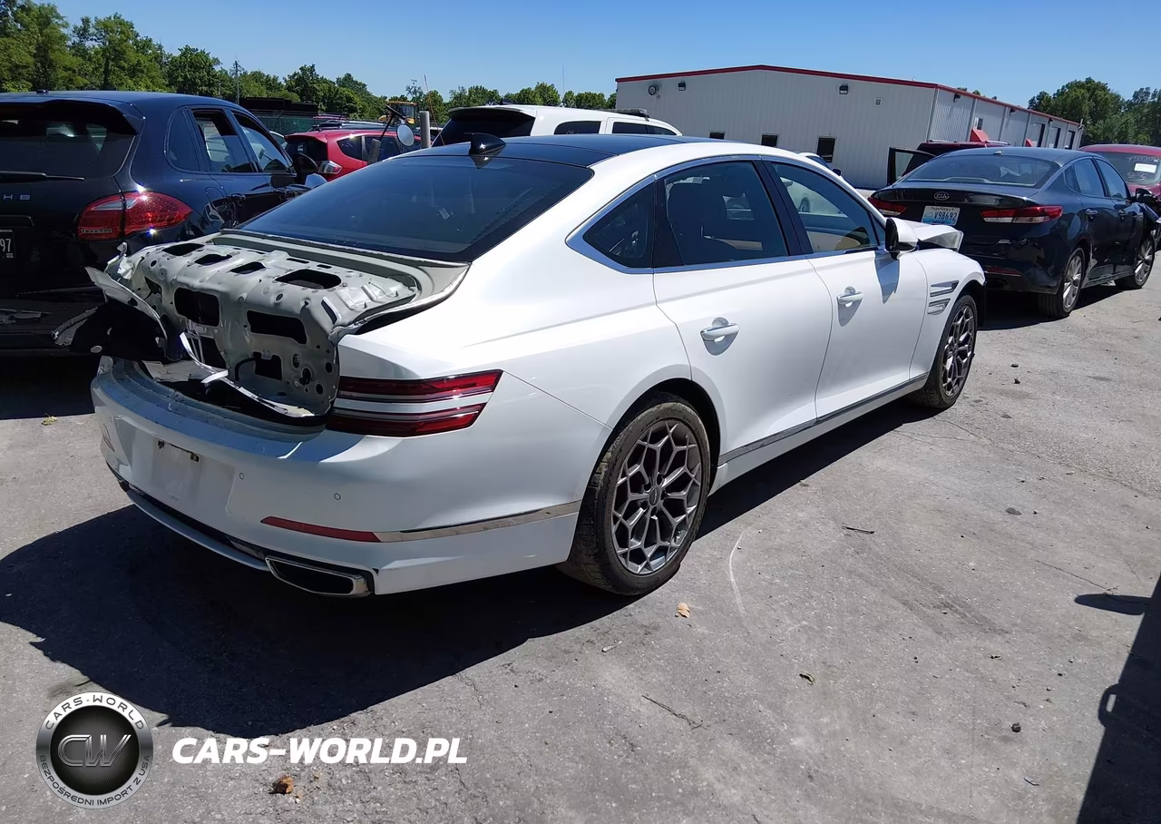 2021 Genesis G80 2.5T Awd VIN:KMTGB4SC2MU048834 - 4
