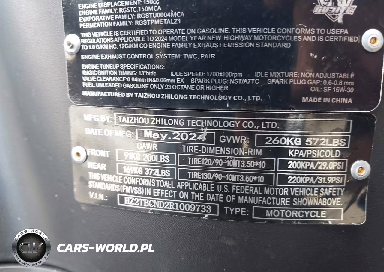 2024 Italica It50Qt VIN:HZ2TBCND2R1009733 - 10