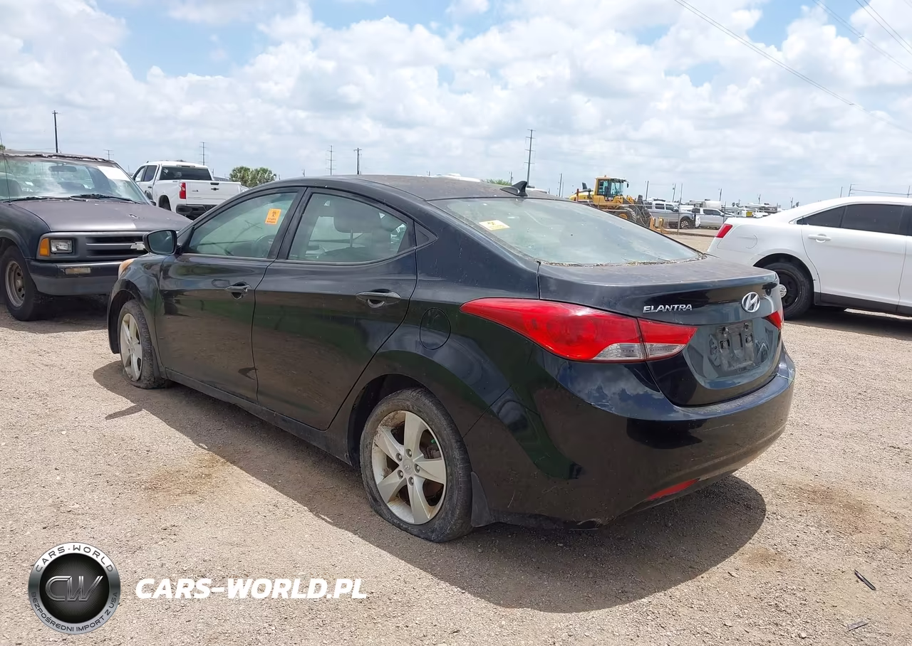 2013 Hyundai Elantra Gls VIN:KMHDH4AE6DU913500 - 3