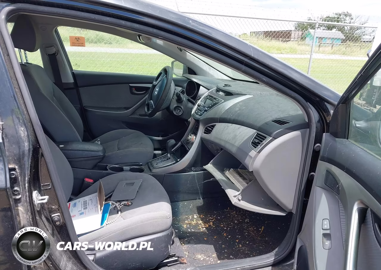 2013 Hyundai Elantra Gls VIN:KMHDH4AE6DU913500 - 5