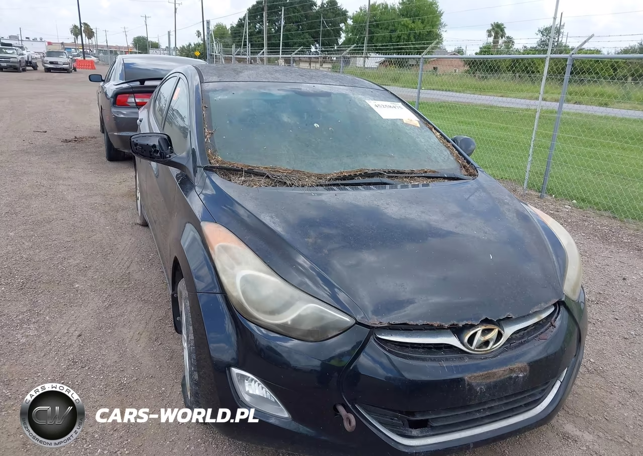 2013 Hyundai Elantra Gls VIN:KMHDH4AE6DU913500 - 6
