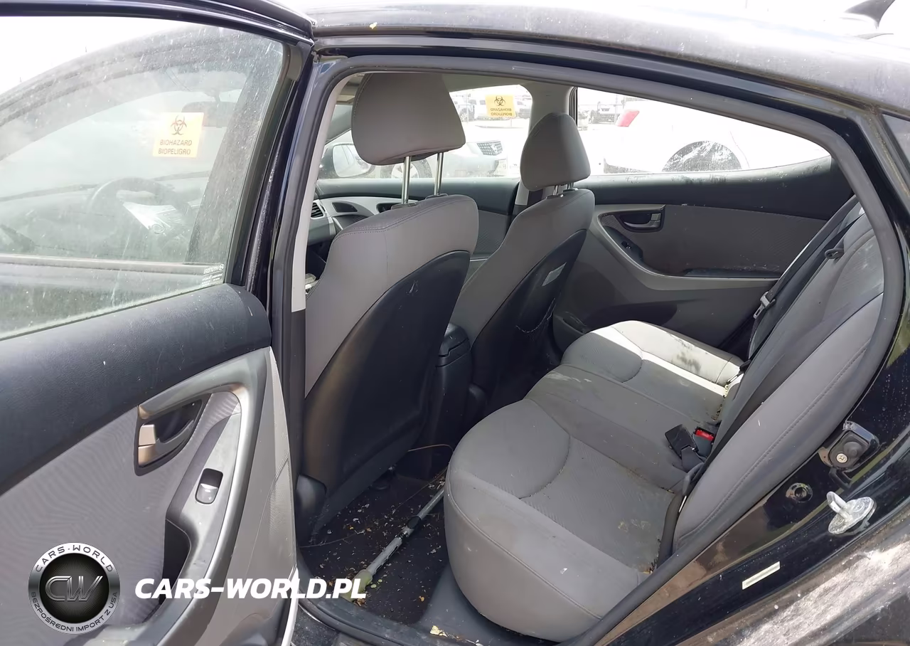 2013 Hyundai Elantra Gls VIN:KMHDH4AE6DU913500 - 8