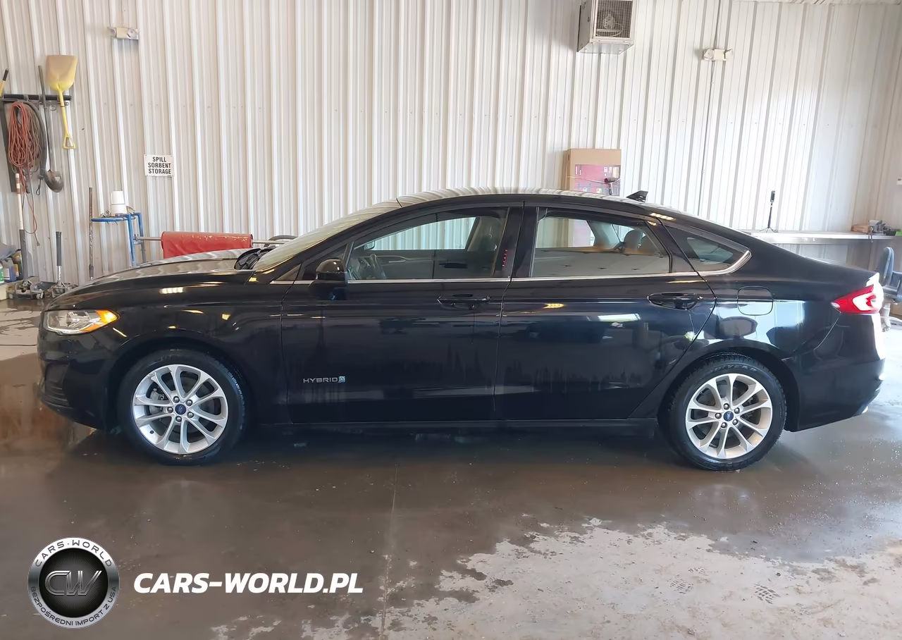 2019 Ford Fusion Hybrid Se VIN:3FA6P0LU1KR100427 - 14