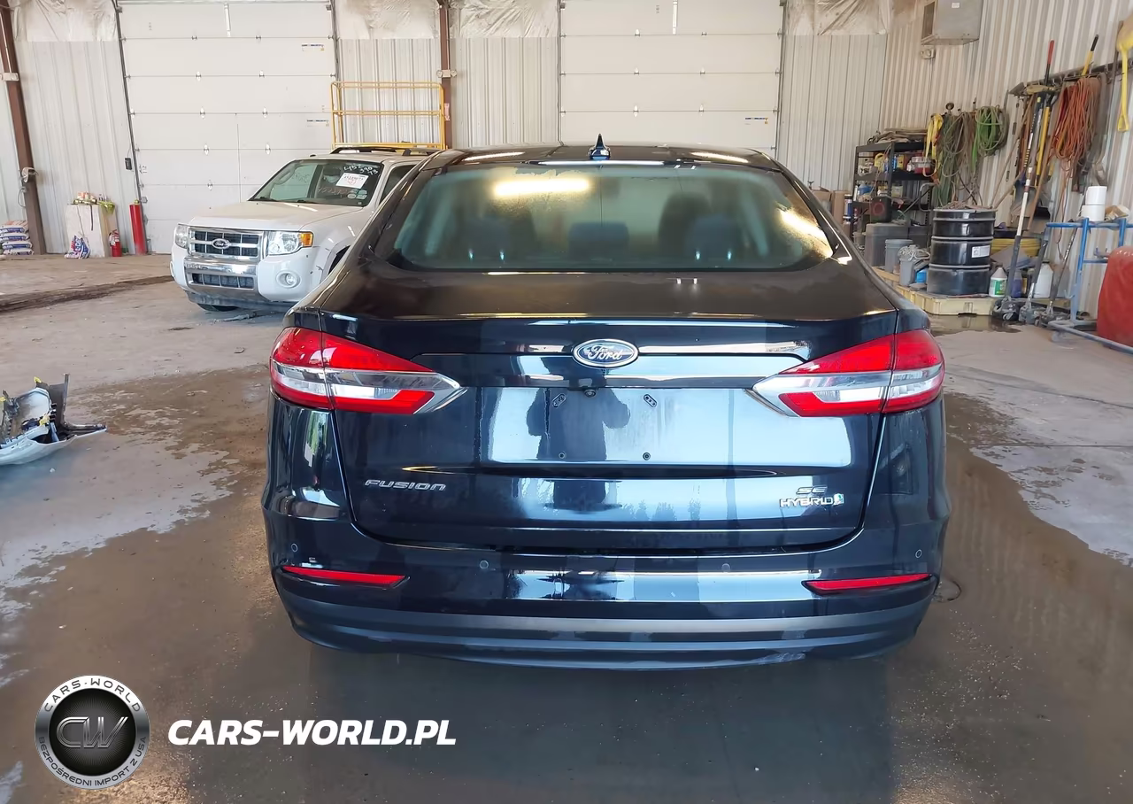 2019 Ford Fusion Hybrid Se VIN:3FA6P0LU1KR100427 - 16