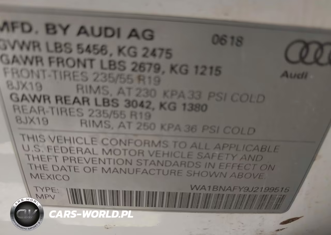 2018 Audi Q5 2.0T Premium-2.0T Tech Premium VIN:WA1BNAFY9J2199515 - 9