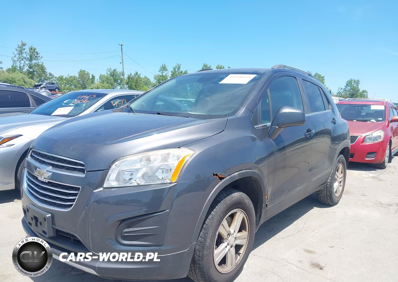2016 Chevrolet Trax Lt VIN:3GNCJPSB2GL162640 - 2