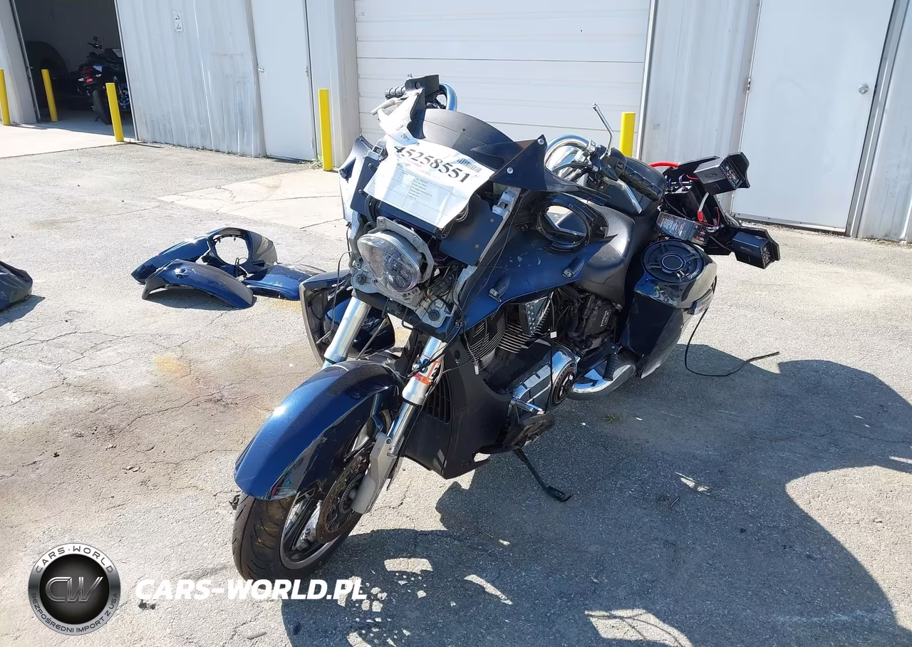 2012 Victory Motorcycles Cross Country VIN:5VPDW36N6C3001419 - 2