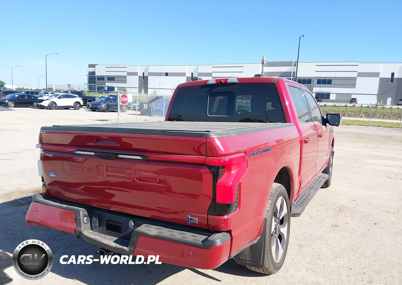 2024 Ford F-150 Lightning Platinum VIN:1FT6W7L77RWG04391 - 4