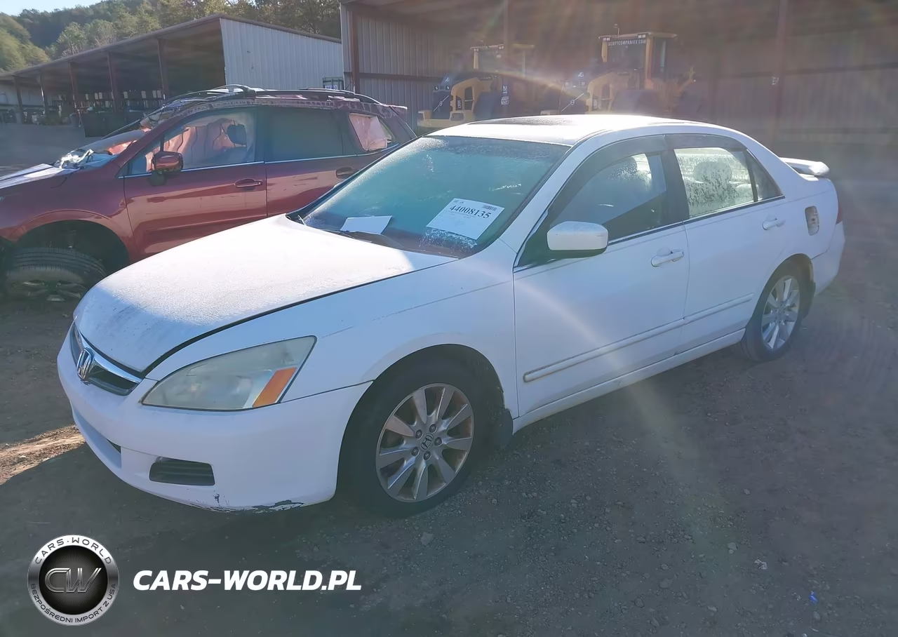 2007 Honda Accord 3.0 Ex VIN:1HGCM66887A061328 - 2
