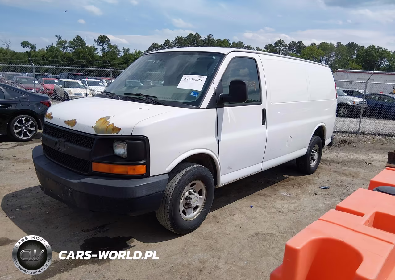 2009 Chevrolet Express 2500 Work Van VIN:1GCGG25C191125184 - 2