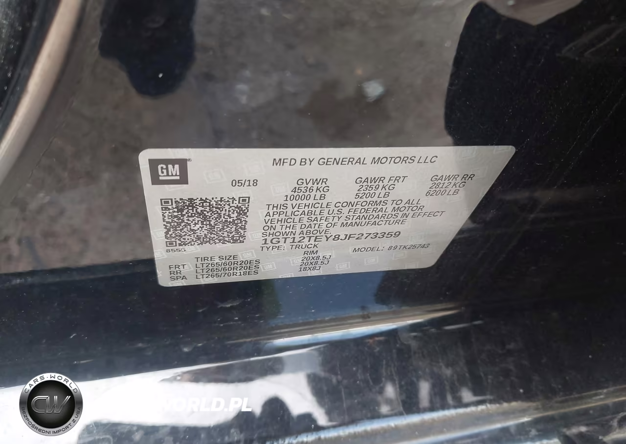 2018 GMC Sierra 2500Hd Slt VIN:1GT12TEY8JF273359 - 9