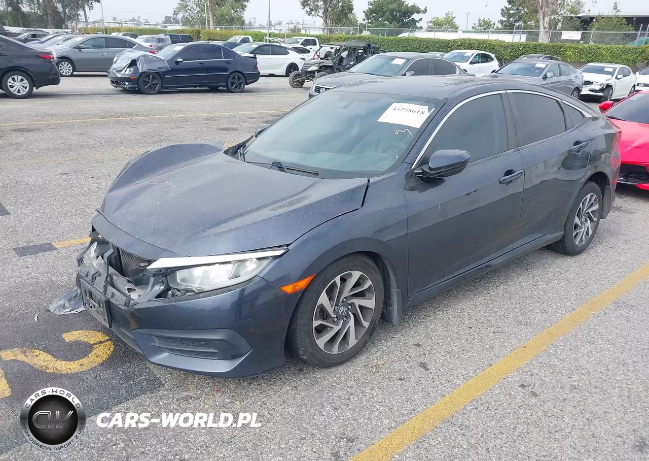 2017 Honda Civic Ex VIN:2HGFC2F70HH577511 - 2