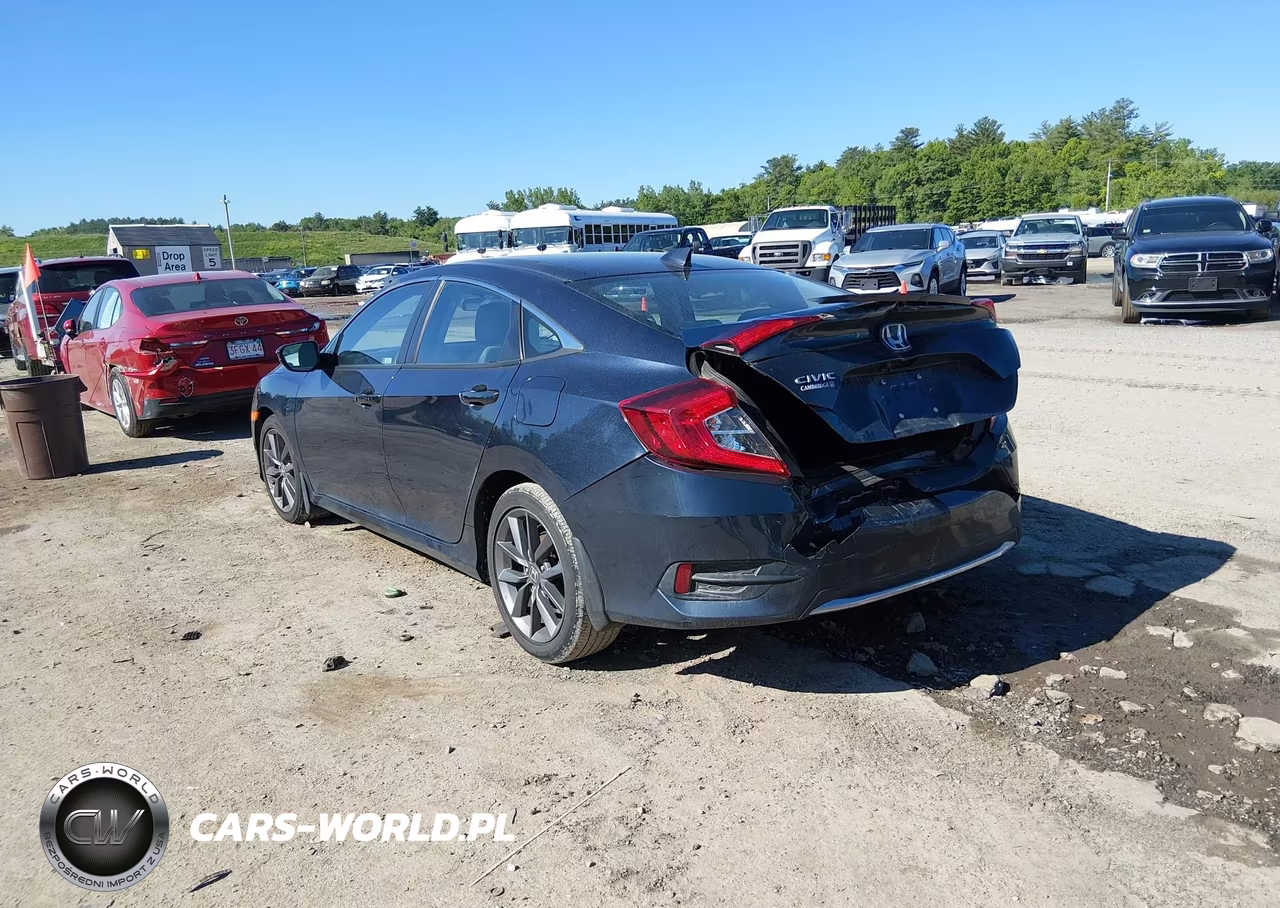 2020 Honda Civic Ex VIN:19XFC1F37LE214181 - 3