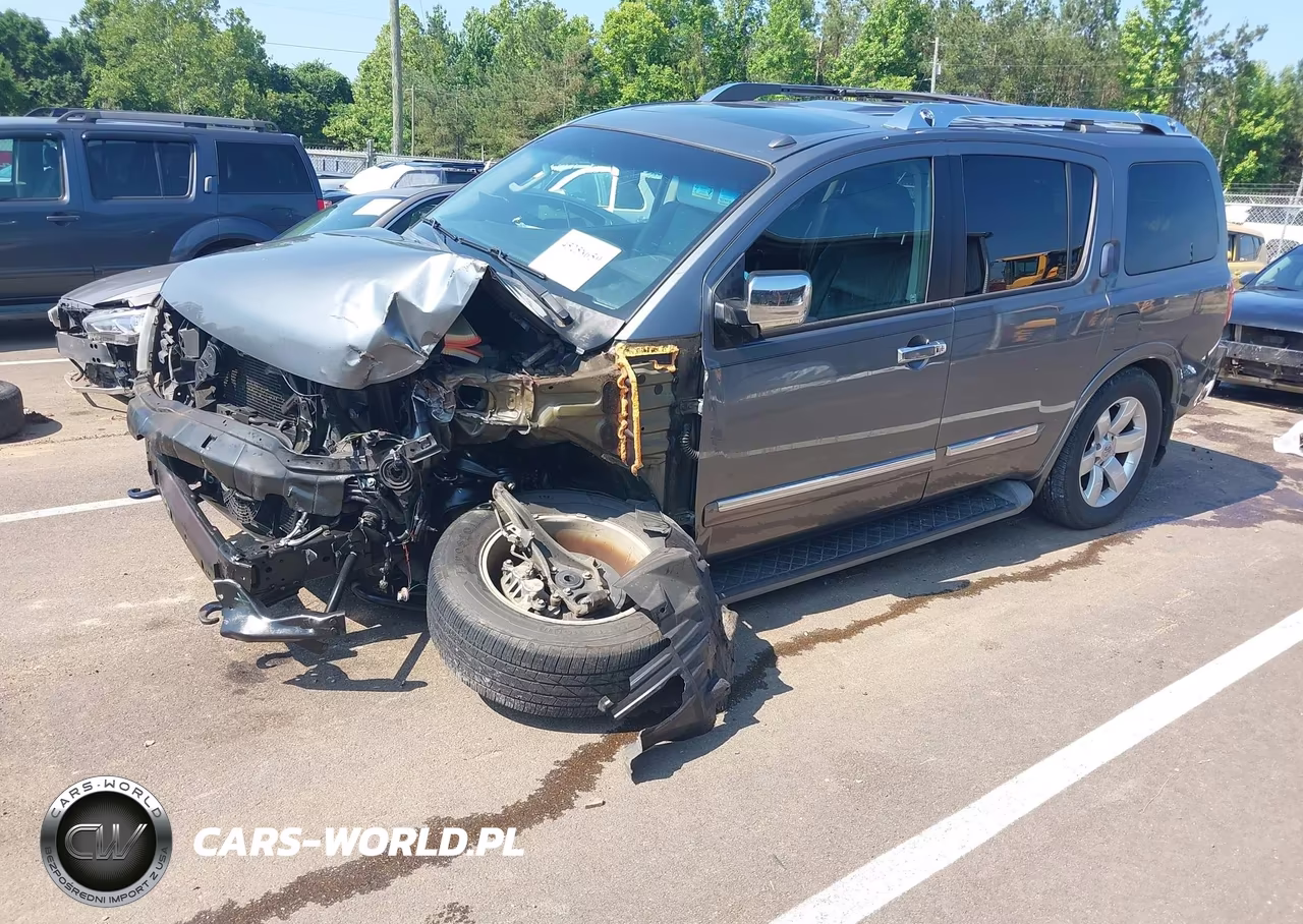 2014 Nissan Armada Sl VIN:5N1BA0ND6EN610606 - 2