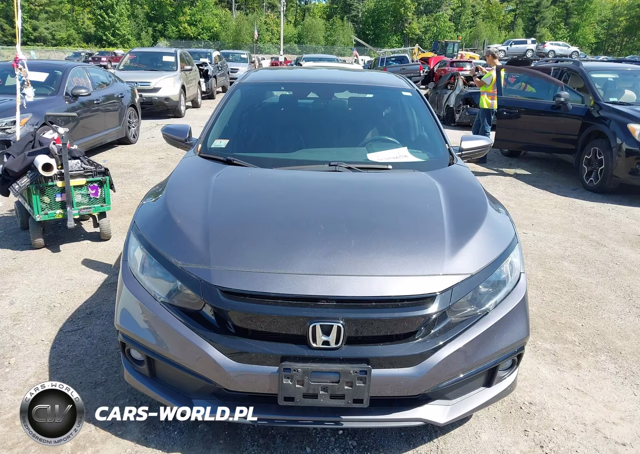 2020 Honda Civic Sport VIN:2HGFC2F80LH503135 - 12