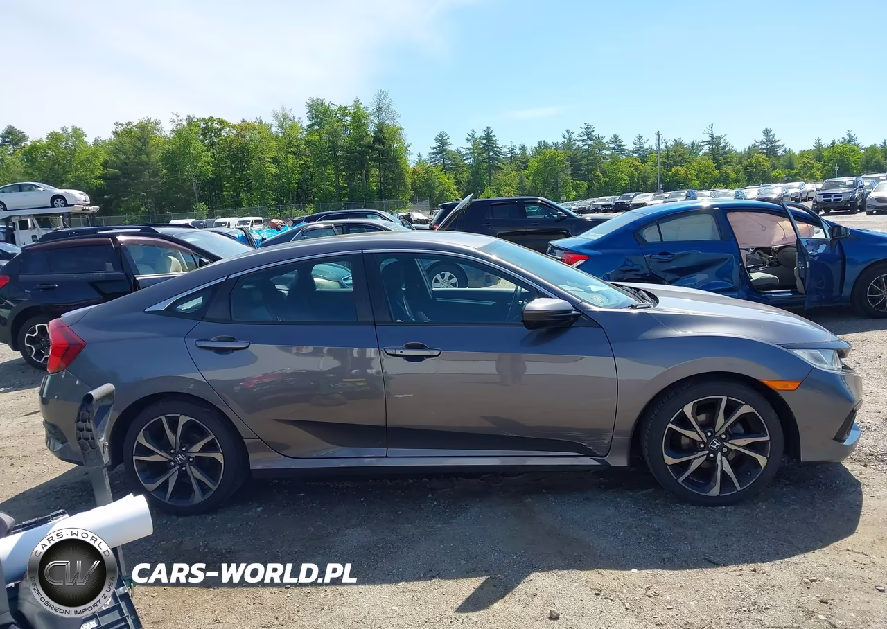 2020 Honda Civic Sport VIN:2HGFC2F80LH503135 - 13