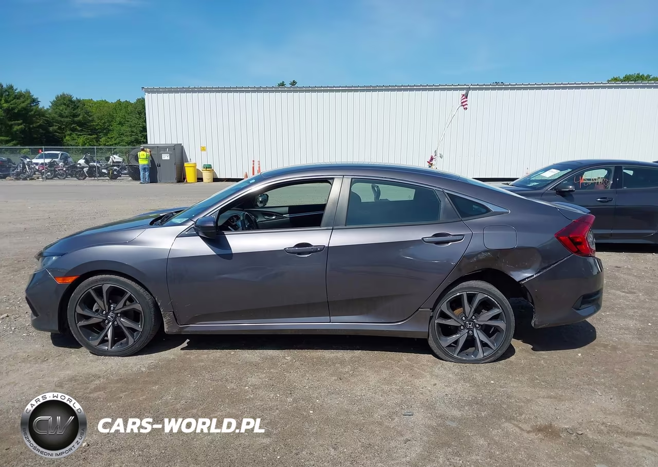 2020 Honda Civic Sport VIN:2HGFC2F80LH503135 - 14