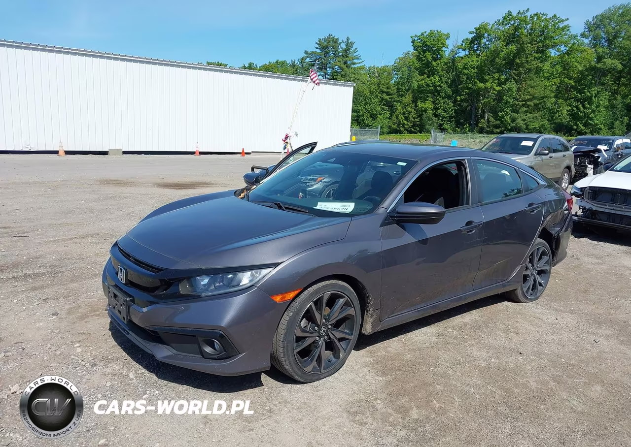 2020 Honda Civic Sport VIN:2HGFC2F80LH503135 - 2