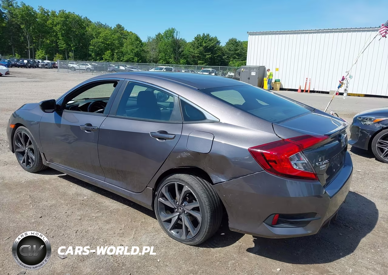 2020 Honda Civic Sport VIN:2HGFC2F80LH503135 - 3