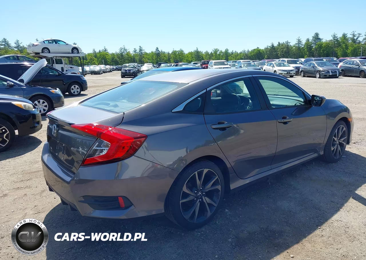 2020 Honda Civic Sport VIN:2HGFC2F80LH503135 - 4