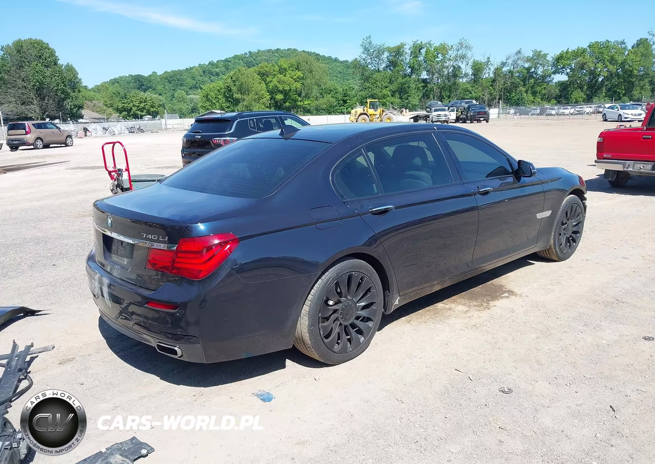 2014 BMW 740Li xDrive VIN:WBAYF4C59ED282099 - 4