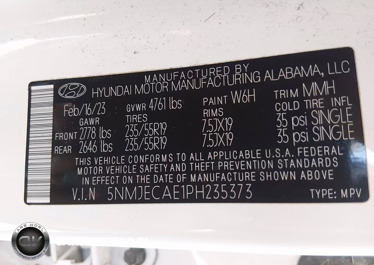 2023 Hyundai Tucson Limited VIN:5NMJECAE1PH235373 - 9