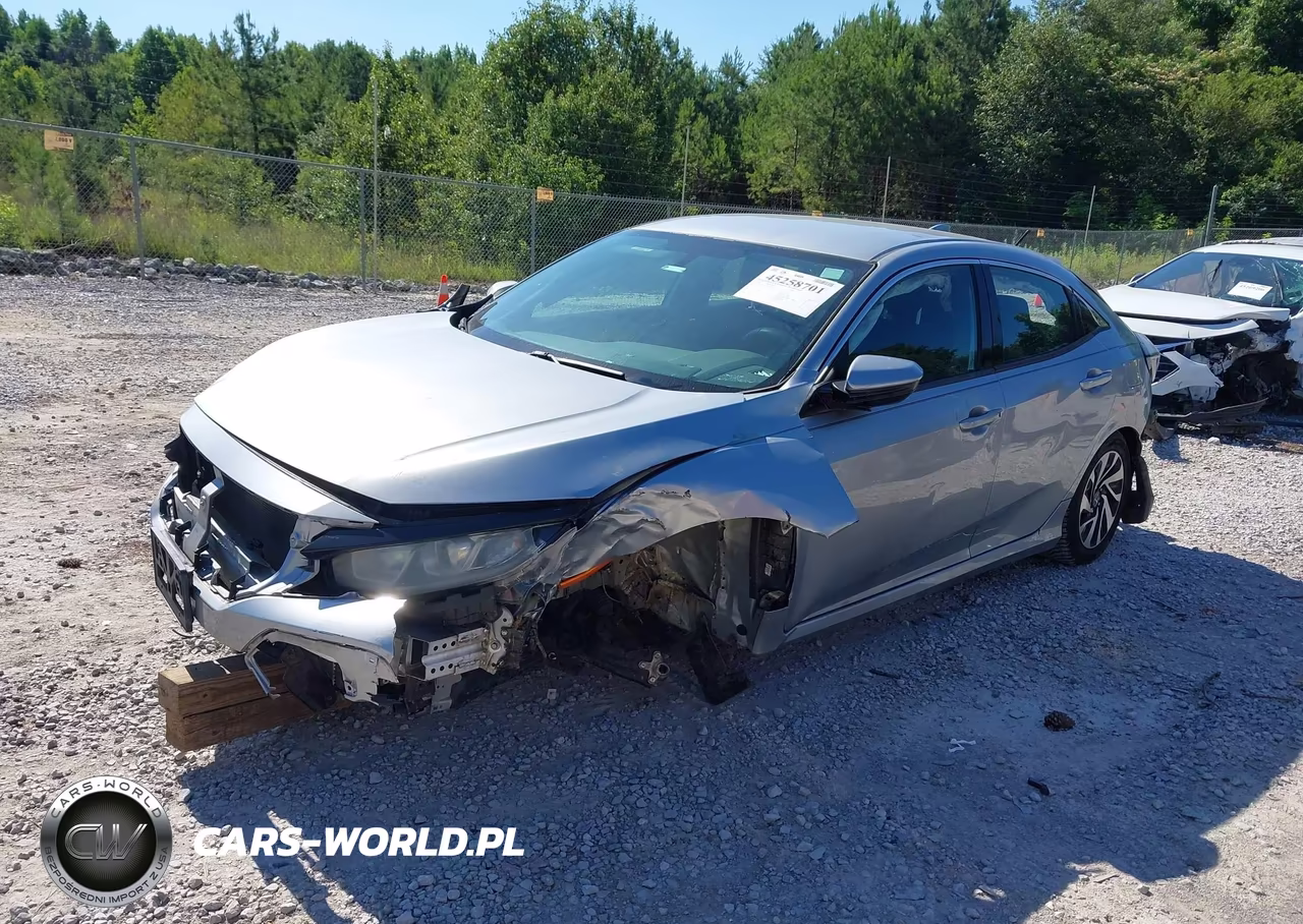 2017 Honda Civic Lx VIN:SHHFK7H24HU202600 - 2