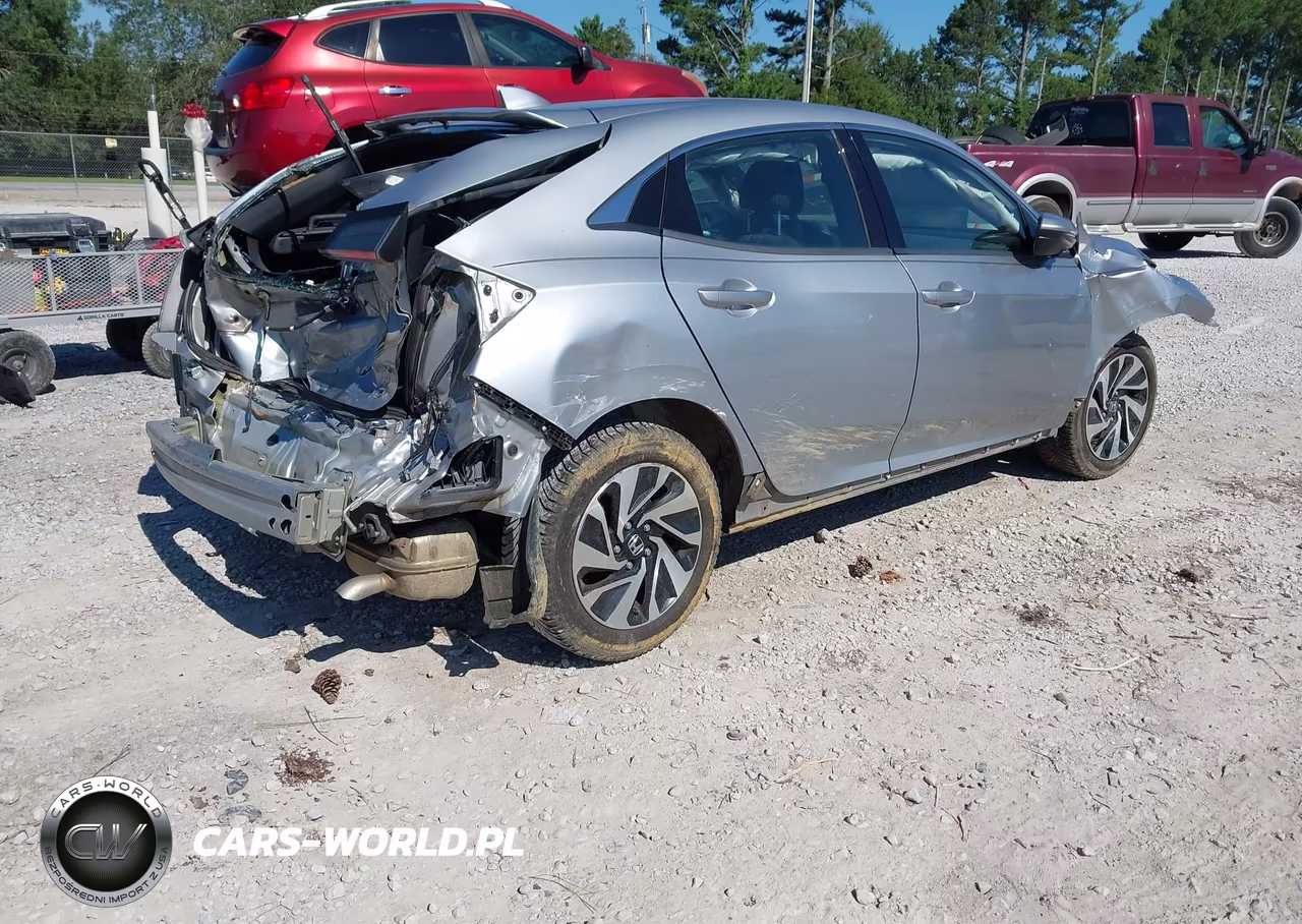 2017 Honda Civic Lx VIN:SHHFK7H24HU202600 - 4