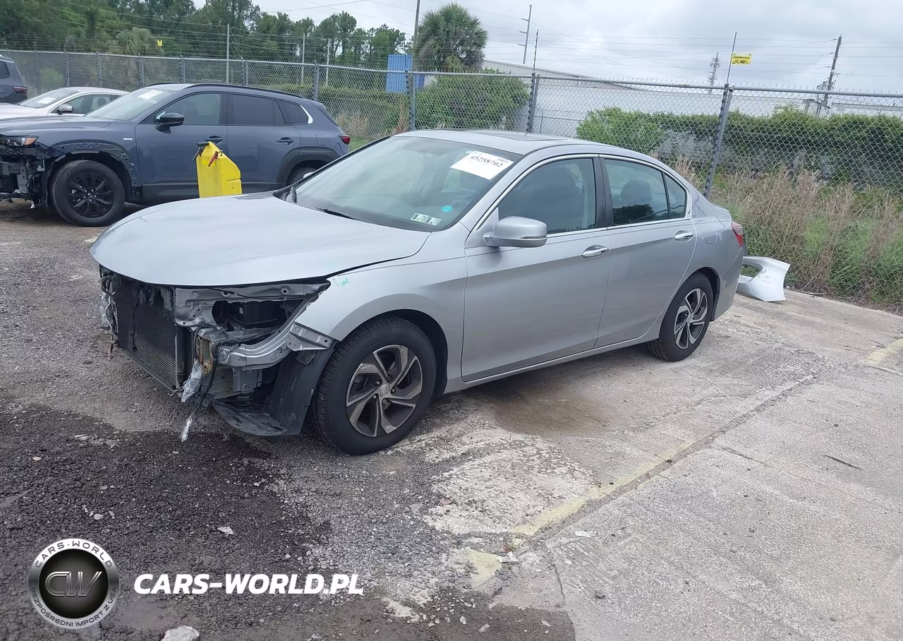 2016 Honda Accord Ex VIN:1HGCR2F7XGA168253 - 2