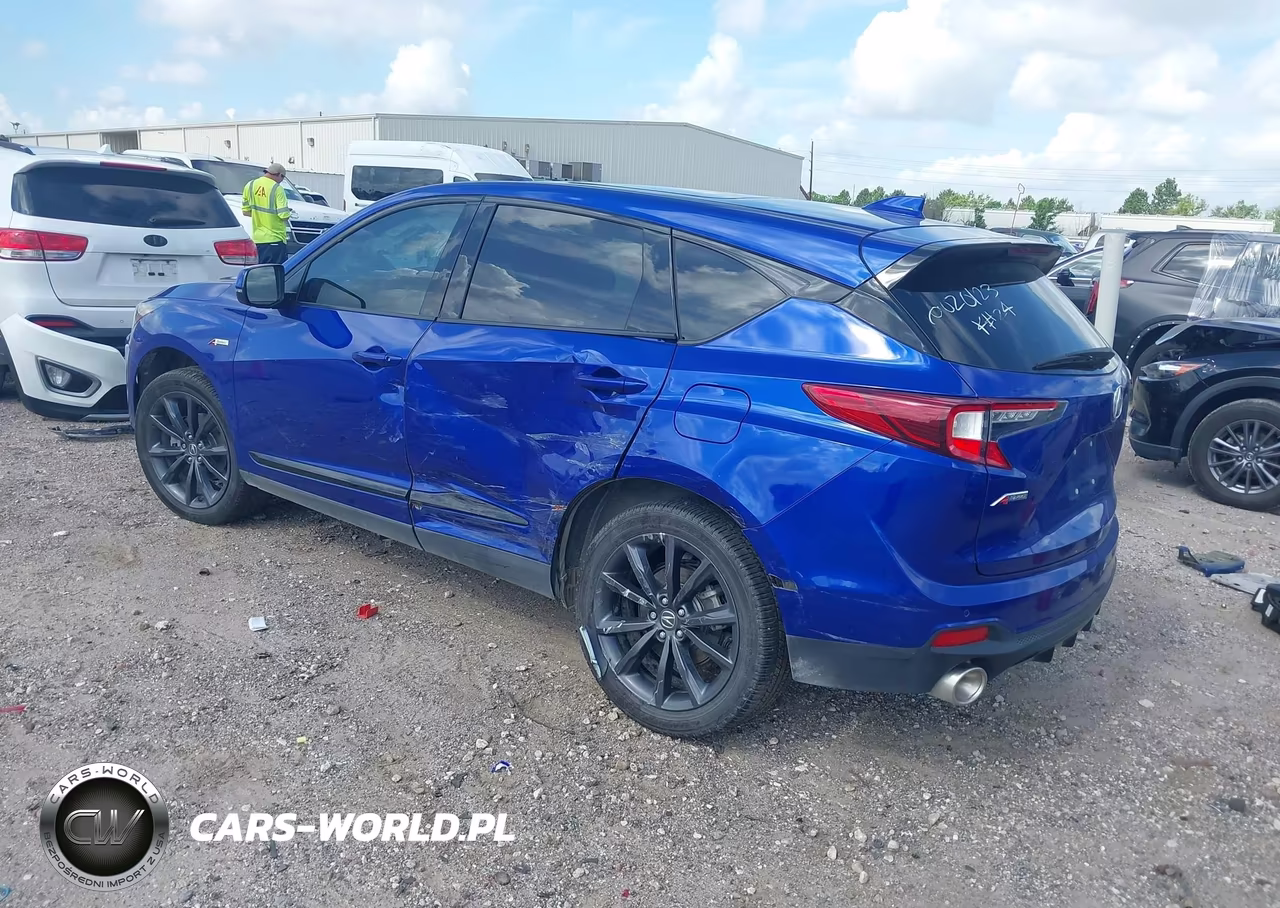 2025 Acura Rdx A-Spec Package VIN:5J8TC2H68SL019830 - 3