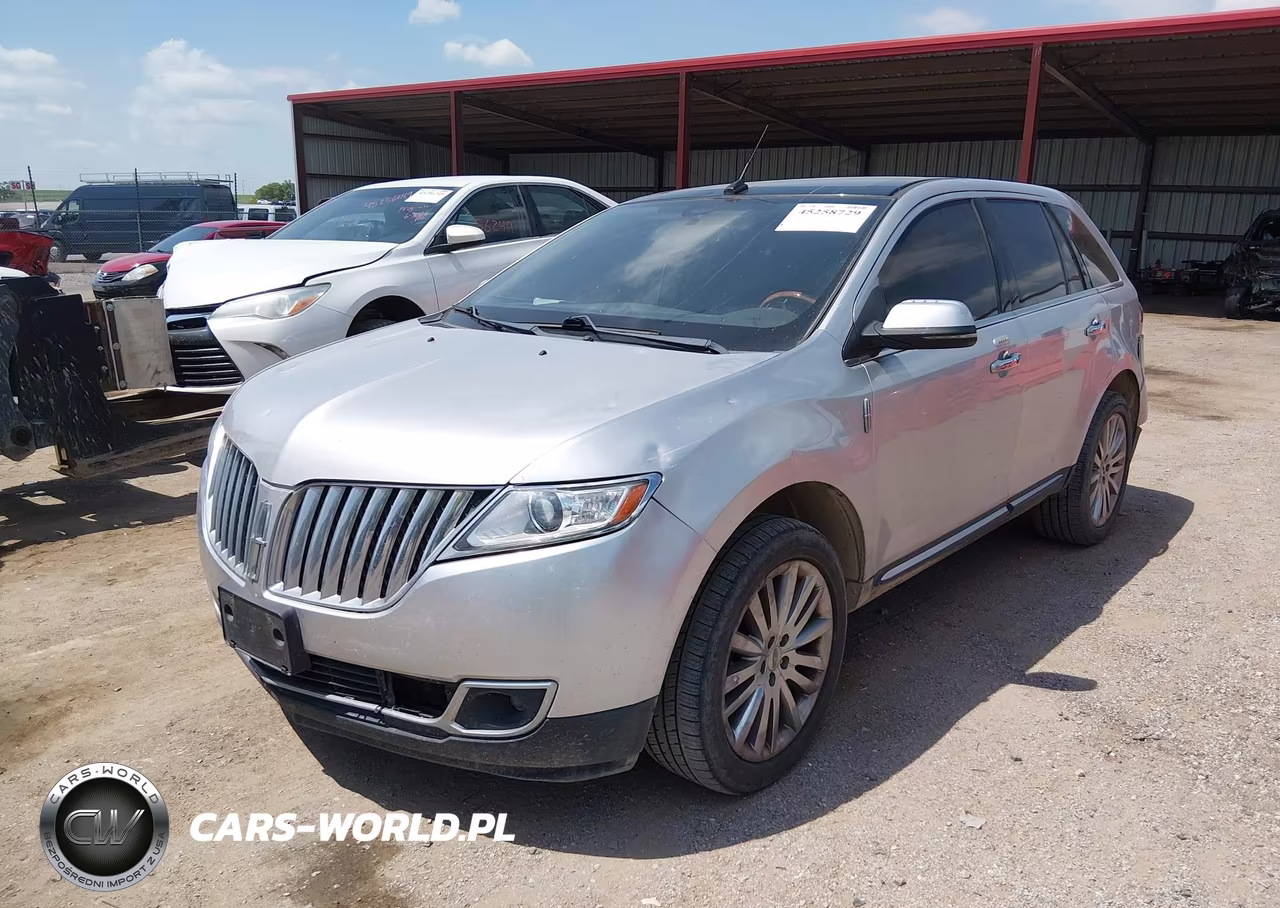 2013 Lincoln Mkx VIN:2LMDJ8JK8DBL00046 - 2