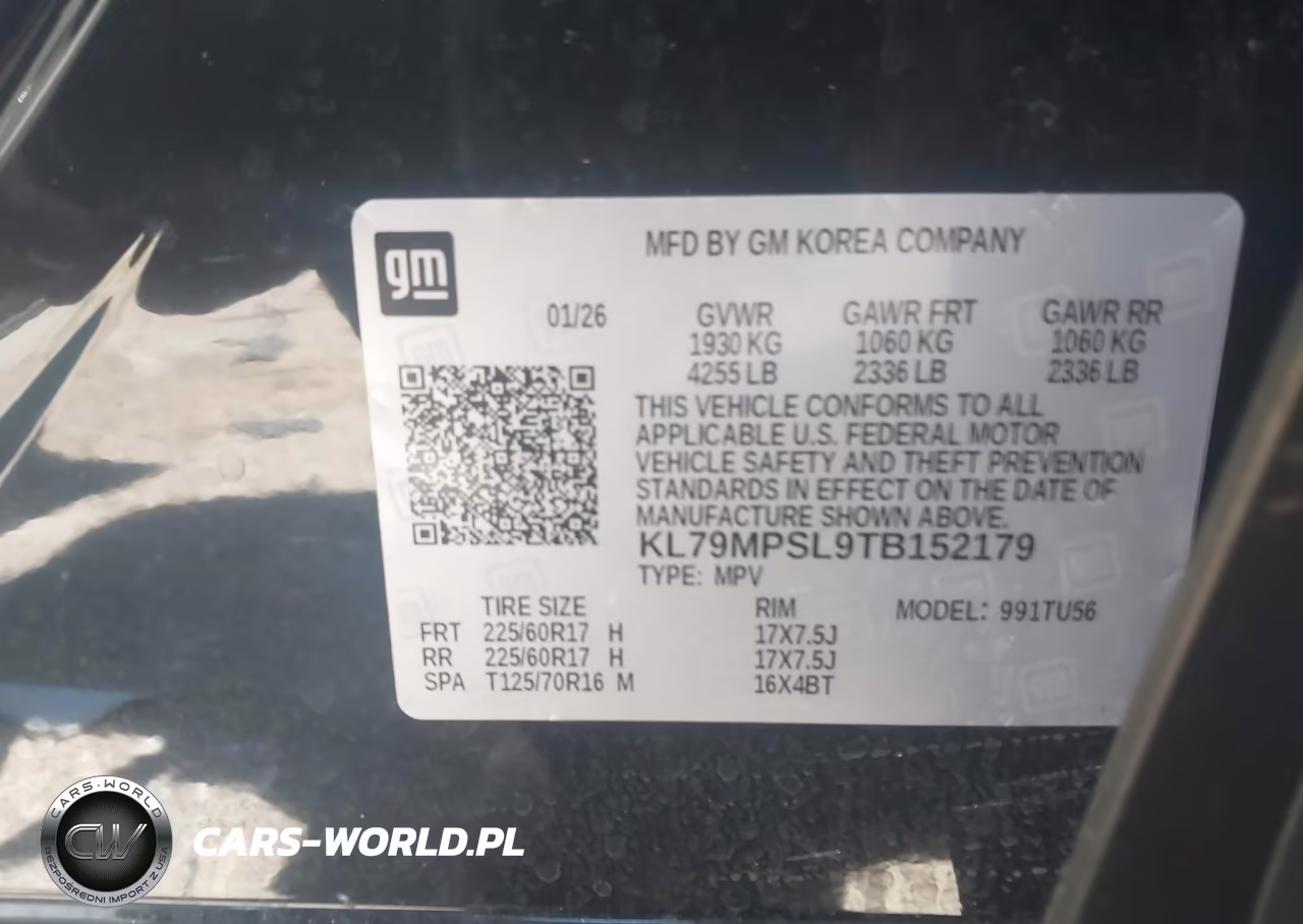 2026 Chevrolet Trailblazer Fwd Lt VIN:KL79MPSL9TB152179 - 9